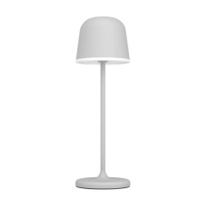 Elgo 206543A - Integrated LED Indoor/Outdoor Table Lamp w/ Grey Finish & White Diffuser