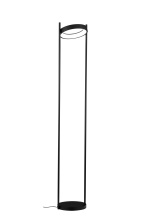 Elgo 390022A - 1 LT LED Floor Lamp w/ Black Finish & Ring Shaped Lamp Head