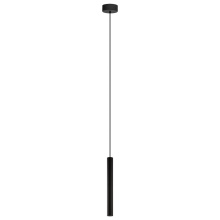 Elgo 62541A - 1 LT Cylinder Pendant w/ Matte Black Finish