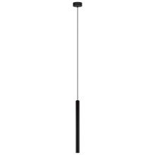 Elgo 62542A - 1 LT Cylinder Pendant w/ Matte Black Finish