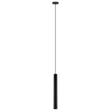 Elgo 62548A - 1 LT Cylinder Pendant w/ Matte Black Finish