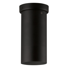 Elgo 62559A - 1 LT Cylinder Ceiling Light w/ Matte Black Finish