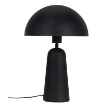 Elgo 900134A - 1 LT Table Lamp Black w/ White Interior Metal Shade