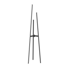 Elgo 901052A - 3 LT Integrated LED Floor Lamp with Black Finish & White Diffuser