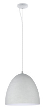 Elgo 94354A - 1 LT Pendant w/ Grey Finish & Grey Shade
