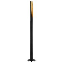 Elgo 97584A - 1 LT Floor Lamp w/ Matte Black & Gold Finish