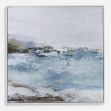  32365 - Blue Essence Coastal Framed Canvas