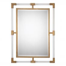  09124 - Balkan Modern Gold Wall Mirror