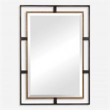  09711 - Carrizo Gold & Bronze Rectangle Mirror