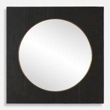  09984 - Ember Black Square Mirror