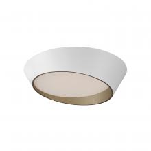  E51032-WTGLD - Slant-Flush Mount